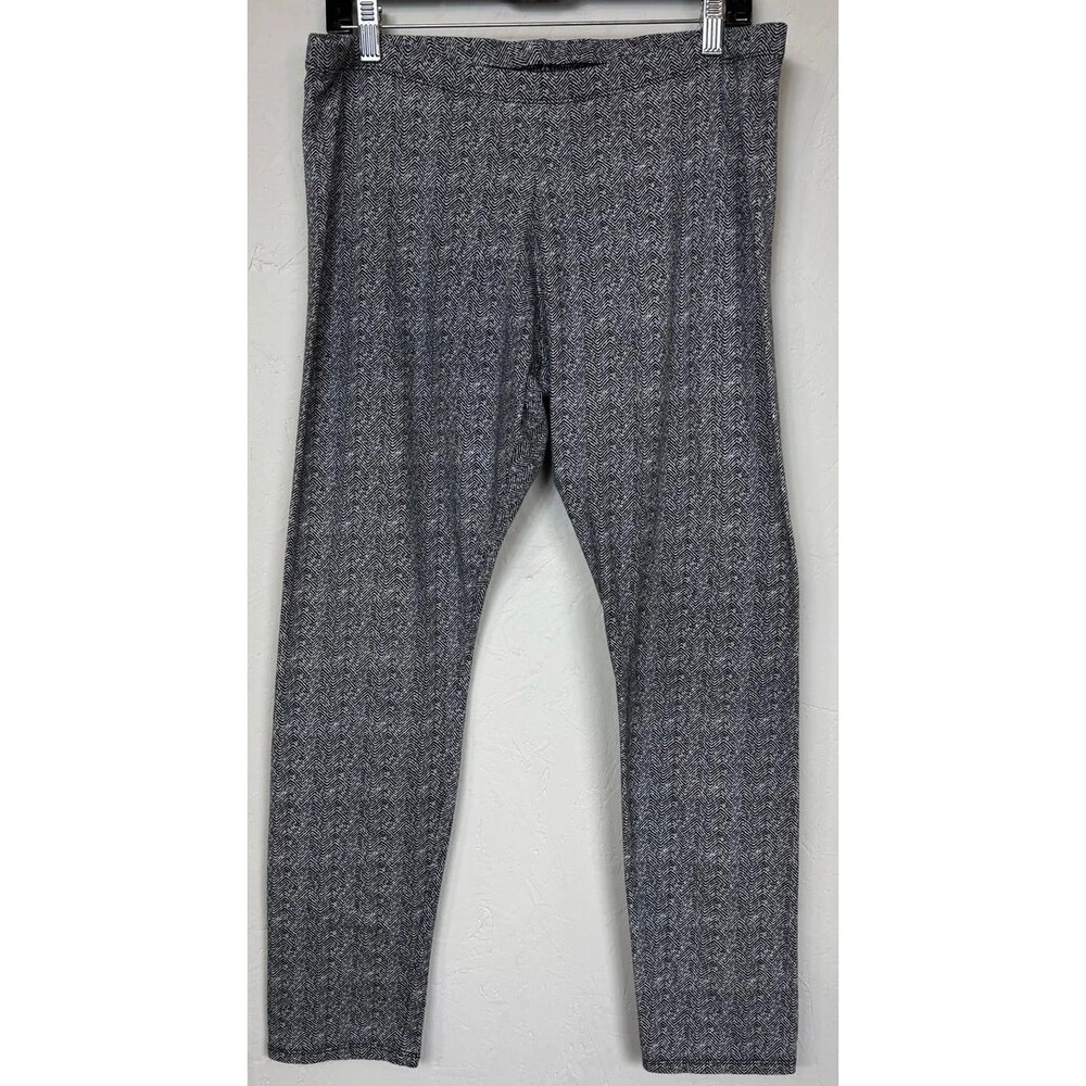 Ana Black & White Leggings Women's Size XL